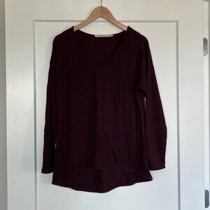 Maroon v-neck sweater - Gibson, medium. From Nordstrom